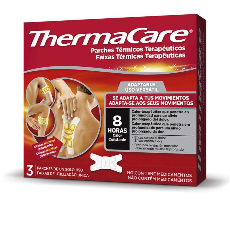 THERMACARE adaptable parches térmicos 3 u by THERMACARE for Unisex THERMACARE adaptable parches térmicos 3 u by THERMACARE for Unisex