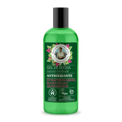Gel da bagno antiossidante naturale al mirtillo rosso Green Agafia 260 ml