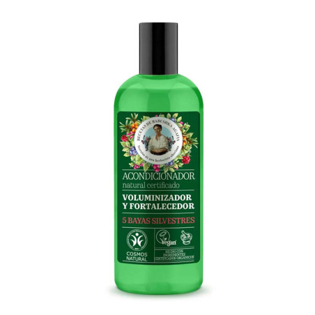 Après-shampoing volumisant naturel Green Agafia 5 Baies Sauvages 260 ml