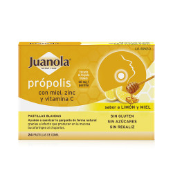 PROPOLIS Limon miel gummies 24 u by JUANOLA for Unisex