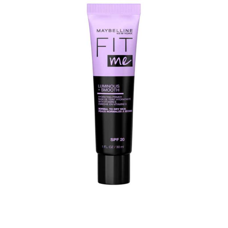 FIT ME LUMINOUS+SMOOTH hydrating primer SPF20 30 ml by MAYBELLINE for Woman FIT ME LUMINOUS+SMOOTH hydrating primer SPF20 30 ml by MAYBELLINE for Woman