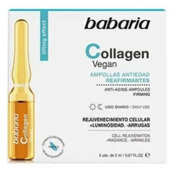 Ampoules de collagène végétalien Babaria 5 x 2 ml