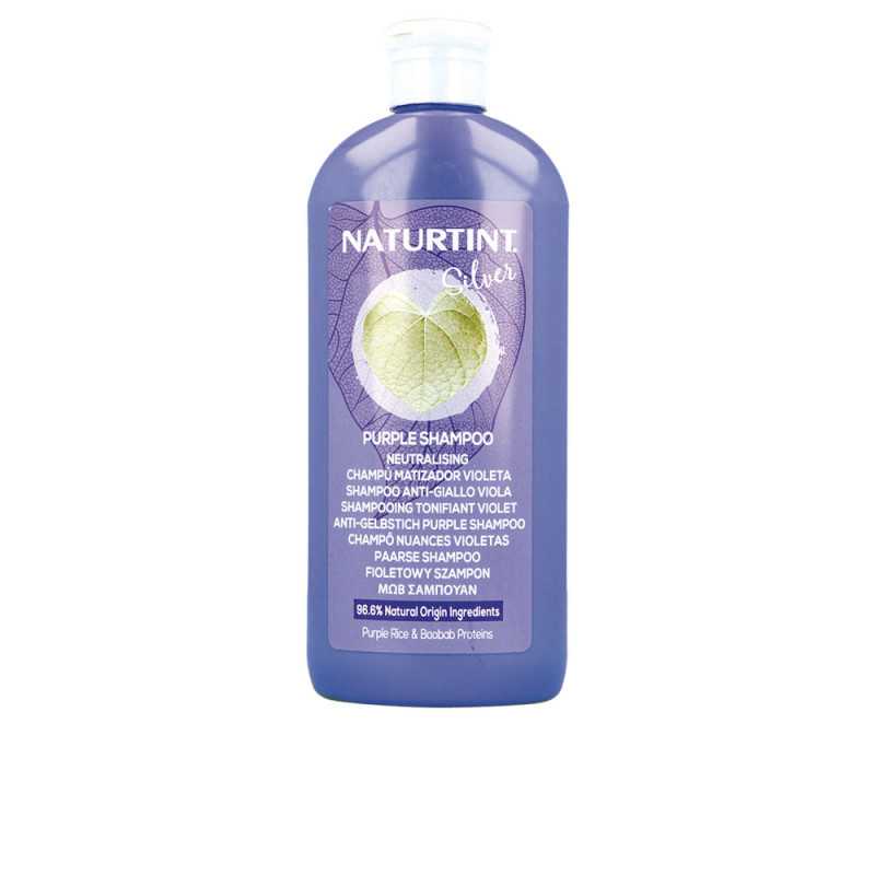 CHAMPÚ SILVER matizador violeta 330 ml by NATURTINT for Unisex