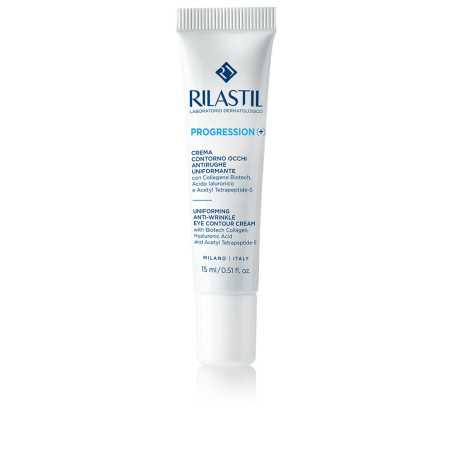 PROGRESSION(+) contorno de ojos antiarrugas 15 ml by RILASTIL for Unisex