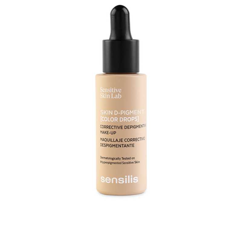 SKIN D PIGMENT COLOR DROPS maquillaje corrector despigmentante Sand 30 ml by SENSILIS for Unisex SKIN D PIGMENT COLOR DROPS maquillaje corrector despigmentante Sand 30 ml by SENSILIS for Unisex