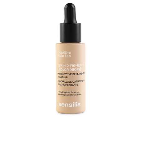 SKIN D PIGMENT COLOR DROPS maquillaje corrector despigmentante Sand 30 ml by SENSILIS for Unisex