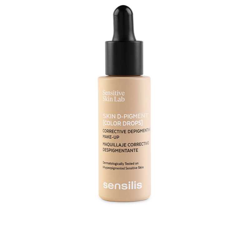 SKIN D PIGMENT COLOR DROPS maquillaje corrector despigmentante Peche rose 30 ml by SENSILIS for Unisex SKIN D PIGMENT COLOR DROPS maquillaje corrector despigmentante Peche rose 30 ml by SENSILIS for Unisex