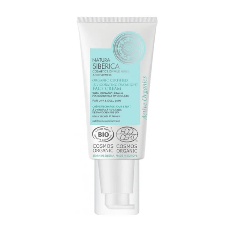 Creme facial revigorante diurno e noturno Natura Siberica 50ml