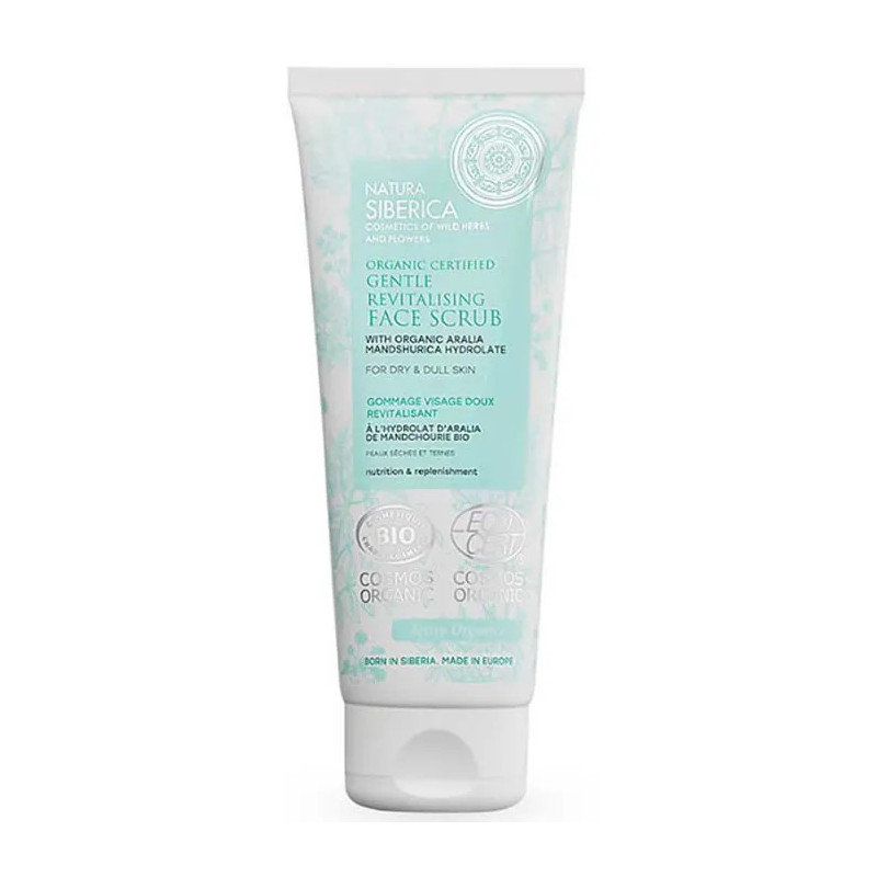 Exfoliante facial revitalizante suave Natura Siberica 100 ml
