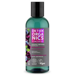 Agua micelar negra facial con certificación orgánica de Natura Siberica Kamchatka, 170 ml