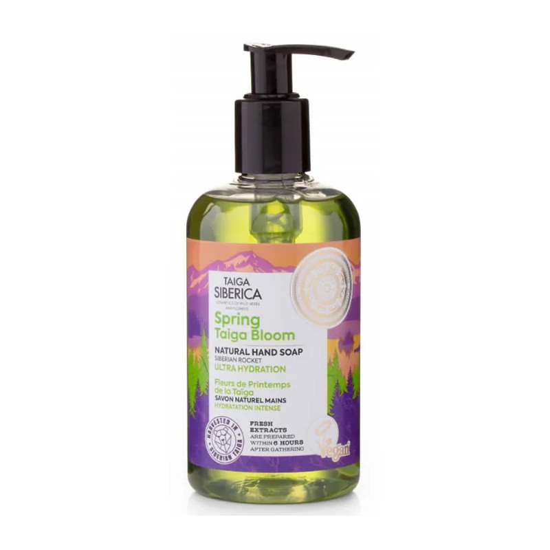 Sabonete Líquido Natural para Mãos Natura Siberica Ultra Hidratação 300ml
