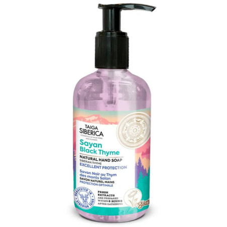 Jabón de manos natural Natura Siberica Excelente protección 300 ml