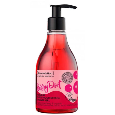 Natura Siberica Berry Diet Natürliches Super-Pflege-Duschgel 260 ml