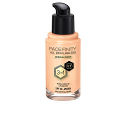 FACEFINITY ALL DAY FLAWLESS 3 IN 1 foundation W33 crystal beige 30 ml by MAX FACTOR for Unisex