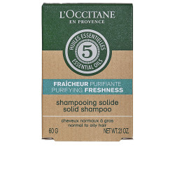 AROMACOLOGÍA champú sólido frescor revitalizante 60 gr by L'OCCITANE EN PROVENCE for Unisex