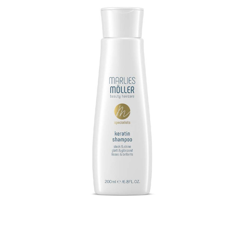 KERATIN shampoo 200 ml by MARLIES MÖLLER for Unisex