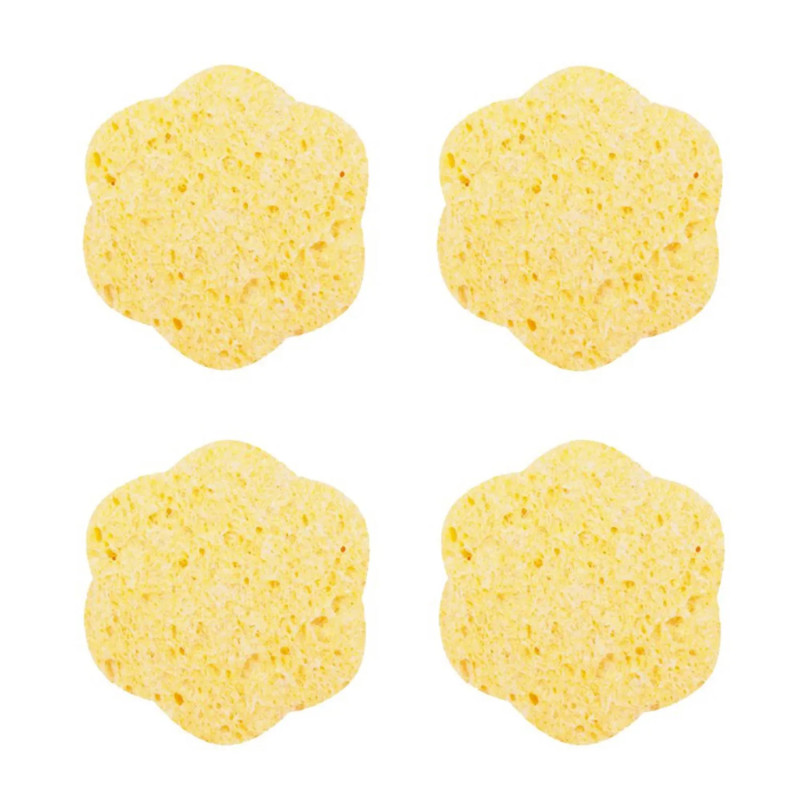 Eurostil Farb-Make-up-Entferner-Schwamm, 12 Stück