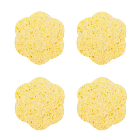 Eurostil Farb-Make-up-Entferner-Schwamm, 12 Stück