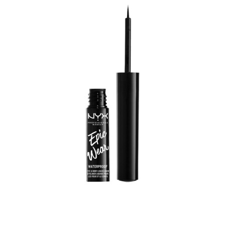 EPIC WEAR waterproof liquid liner black 1 u by NYX PROFESSIONAL MAKE UP for Unisex