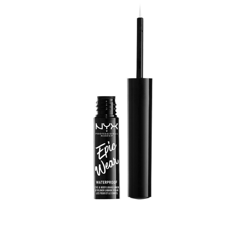 EPIC WEAR waterproof liquid liner white 1 u by NYX PROFESSIONAL MAKE UP for Unisex