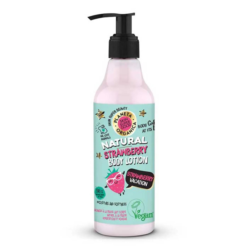 Natura Siberica Skin Super Good Natürliche Körpercreme Strawberry Dreams 250ml