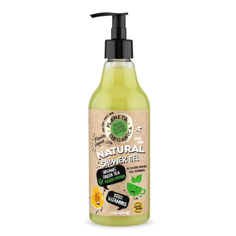 Natura Siberica Skin Super Good Natürliches Badegel mit 100 Vitaminen, 500 ml