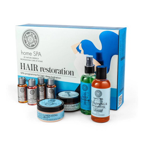 Tratamento capilar restaurador Natura Siberica Home Spa (1 unidade)