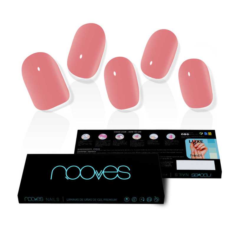 LAMINAS DE UNAS DE GEL dusty rose premium glam cat eye 20 u by NOOVES for Woman LAMINAS DE UNAS DE GEL dusty rose premium glam cat eye 20 u by NOOVES for Woman