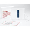 Estuche para pintalabios de piel azul marino La Bouche Rouge