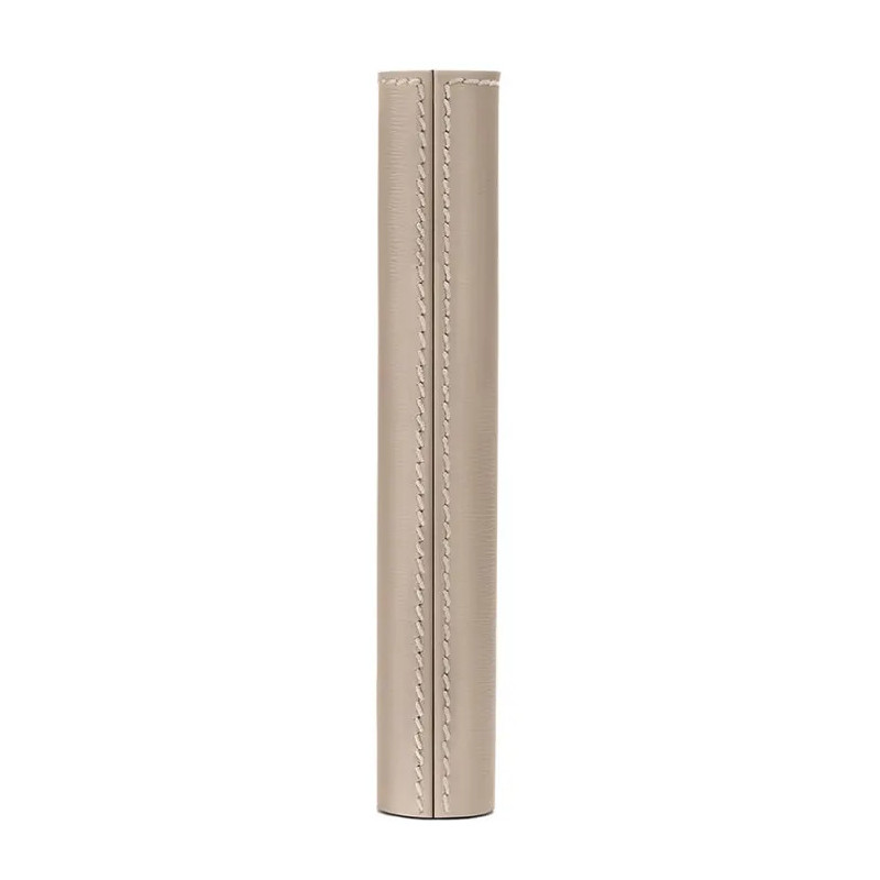 Funda de cuero beige La Bouche Rouge