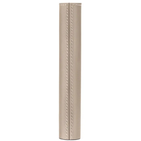 Funda de cuero beige La Bouche Rouge