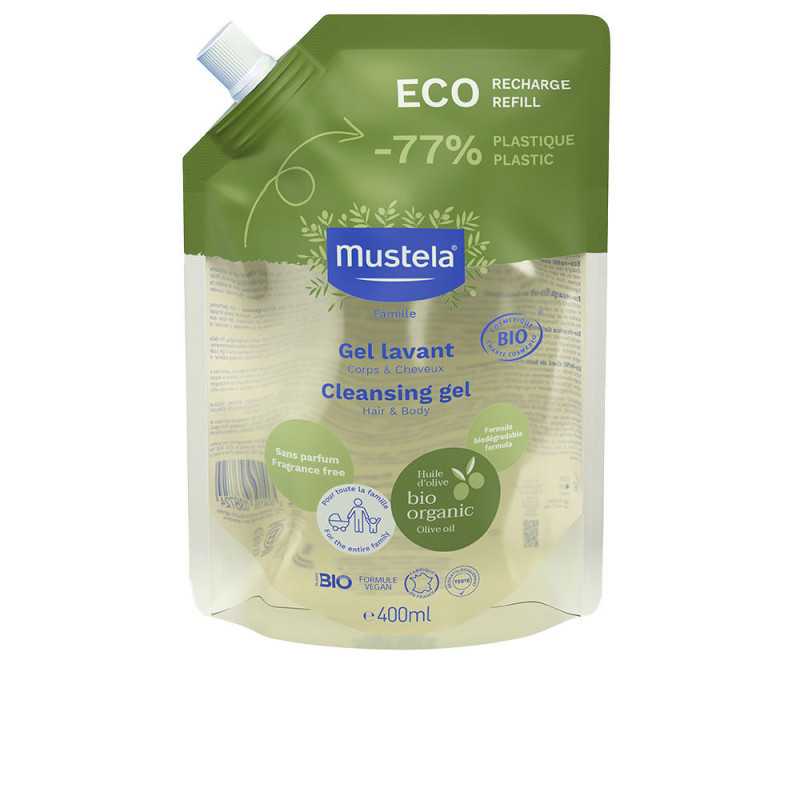 BIO gel champú refill 400 ml by MUSTELA for Unisex BIO gel champú refill 400 ml by MUSTELA for Unisex