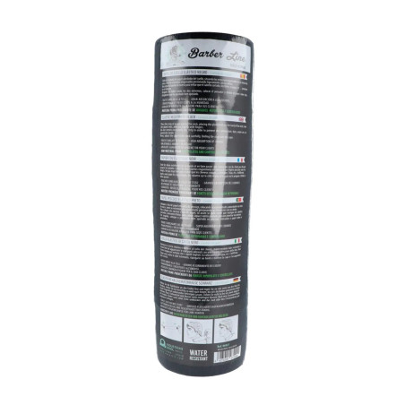 Eurostil Papier Cheveux Cou Noir 80 Services Paquet de 5