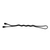 Eurostil Boîte de 24 pinces à cheveux Double Wave Noires