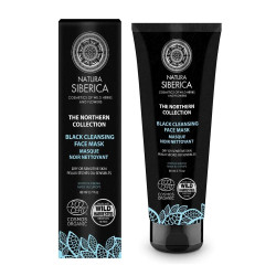 Masque nettoyant visage noir Natura Siberica The Northern Collection 60 ml