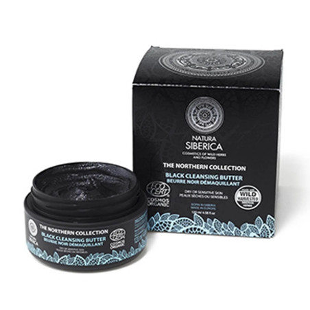 Beurre nettoyant noir Natura Siberica The Northern Collection 120 ml