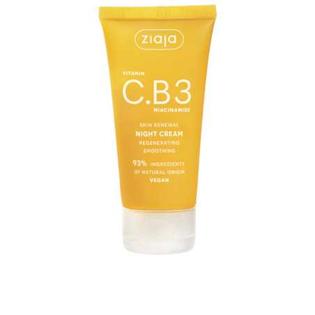 VITAMINA C.B3 NIACINAMIDA crema facial de noche regeneradora 50 ml by ZIAJA for Woman
