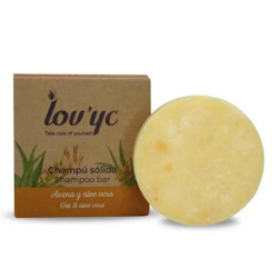 Shampoing solide Elie Saab Lovyc Avoine et Aloe Vera 50 g