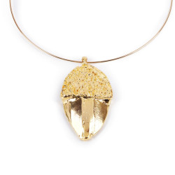 BELLOTA collar rigido oro brillo 1 u by SHABAMA for Woman