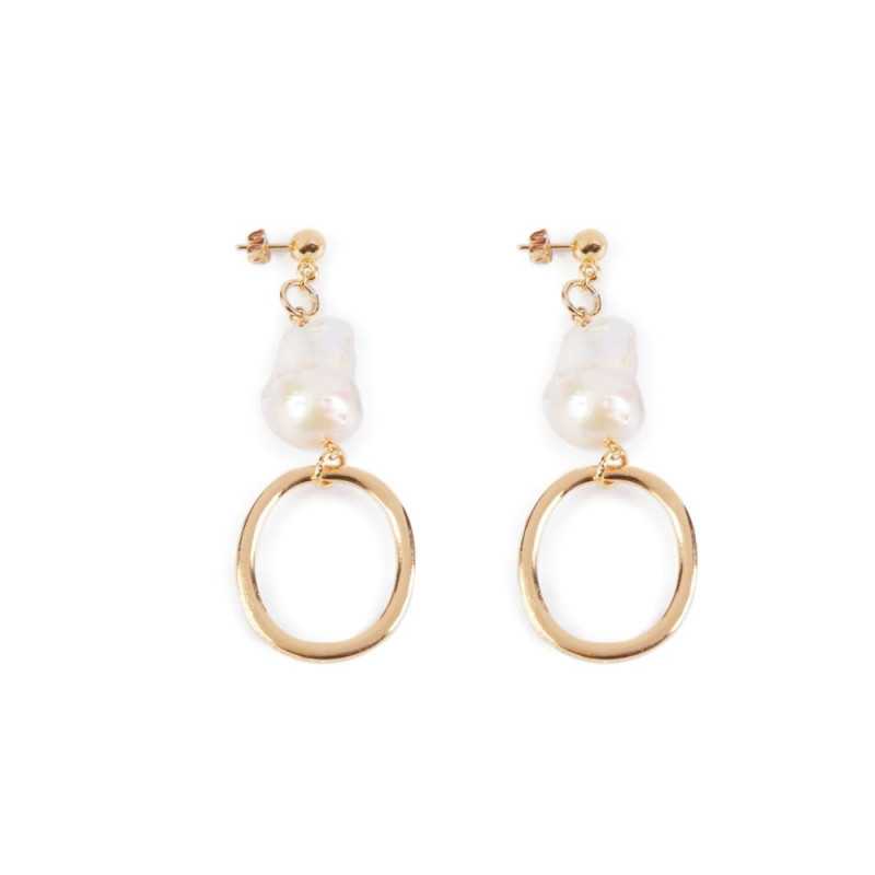 BALBOA LARGO pendientes oro brillo 1 u by SHABAMA for Woman BALBOA LARGO pendientes oro brillo 1 u by SHABAMA for Woman