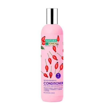 Condicionador Natura Siberica Estonica 7 Benefícios para Cabelos Danificados 400ml