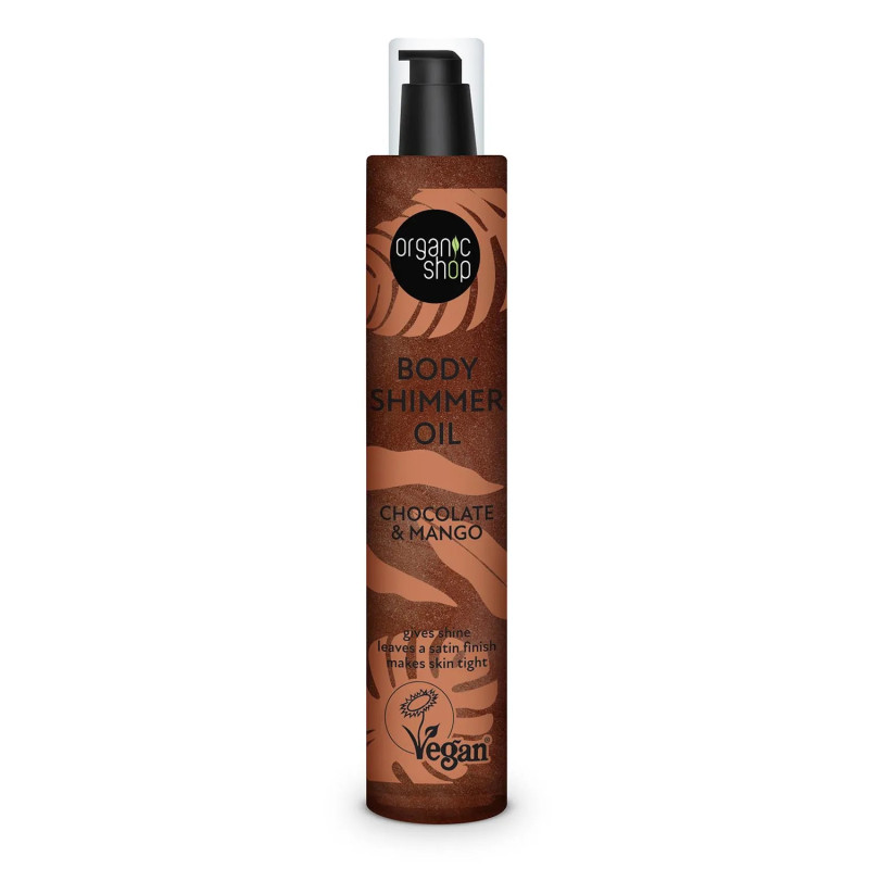 Huile corporelle au chocolat Natura Siberica Organic Shop 100 ml