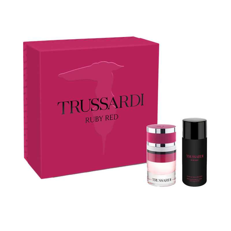RUBY RED ESTUCHE 2 pz by TRUSSARDI for Woman RUBY RED ESTUCHE 2 pz by TRUSSARDI for Woman