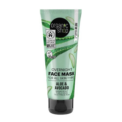 Masque visage de nuit à l'aloe vera Organic Shop 75 ml