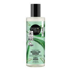 Acqua micellare purificante all'aloe Organic Shop per tutti i tipi di pelle 150 ml