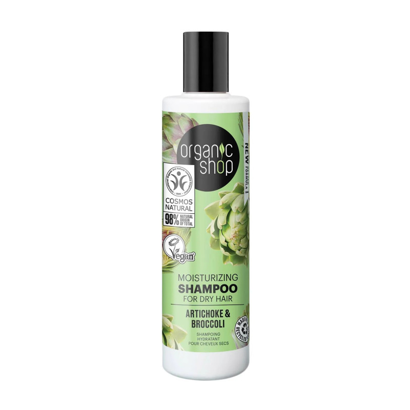 Crème hydratante pour cheveux secs à l'artichaut de Organic Shop 280 ml