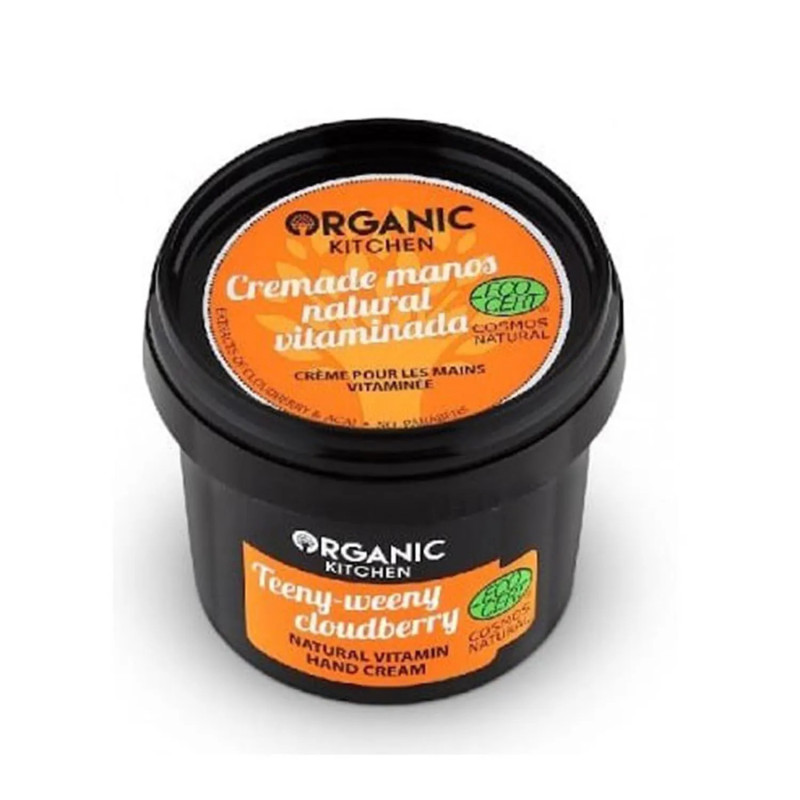 Crema de manos natural enriquecida con vitaminas de Organic Shop Organic Kitchen 100 ml