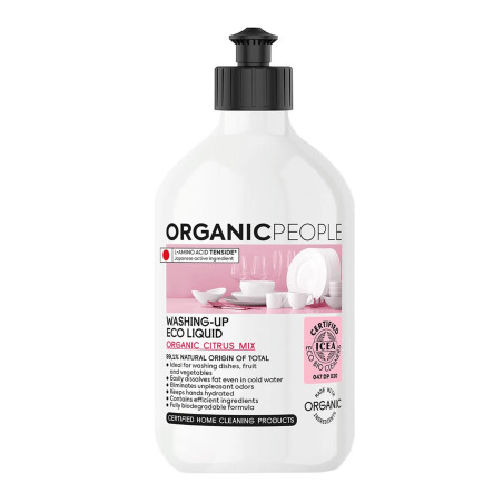 Detergente líquido ecológico Organic People Organic Citrus Mix para lavar louça, 200ml
