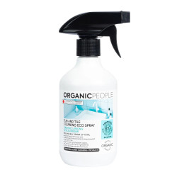 Spray Ecológico para Limpeza de Banheiras e Vasos Sanitários Organic People 200ml