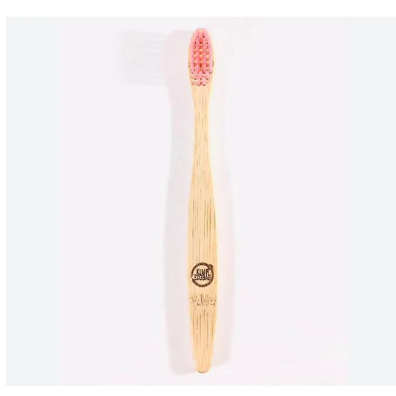 Elie Saab Lovyc Kinderzahnbürste aus Bambus, rosa, 50 g
